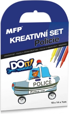 Kreatív Készlet Rendőrségi Felfújható Autó