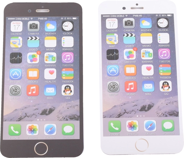 iPhone alakú vonalas jegyzetfüzet
