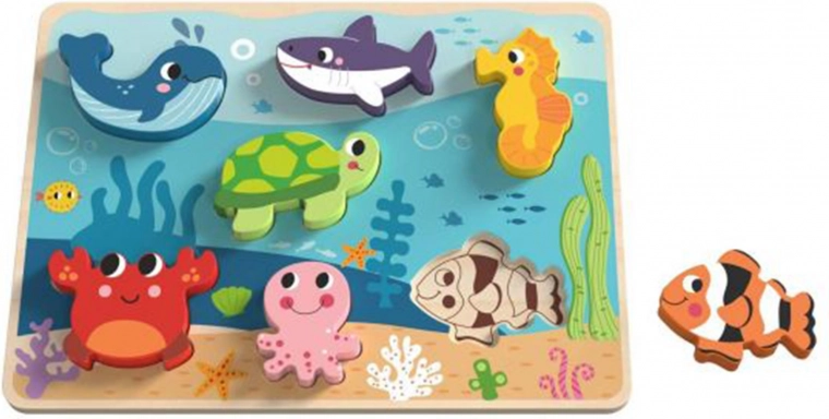 Fa kirakó Tengeri világ gyerekeknek TOOKY TOY