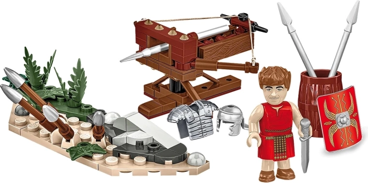 Mini dioráma és gazdag kiegészítők