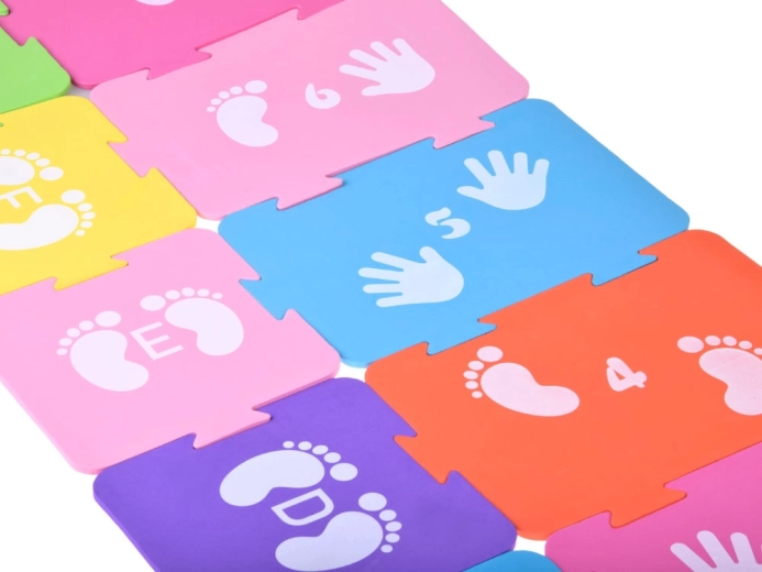 Számok és betűk tanulása mozgás közben