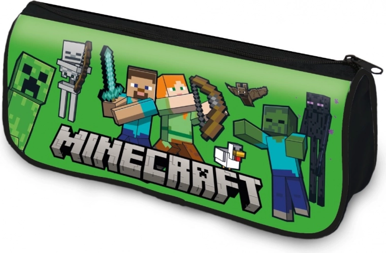Kétrekeszes Minecraft tolltartó