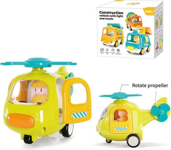 Interaktív helikopter a legkisebbeknek