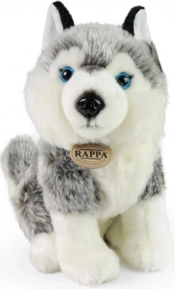 Plüss husky 30 cm környezetbarát