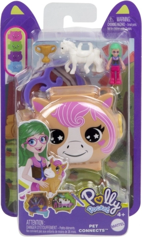 Polly Pocket kompakt játék szett figurákkal