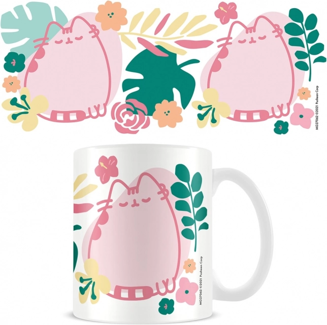 Pusheen Trópusi kerámia bögre