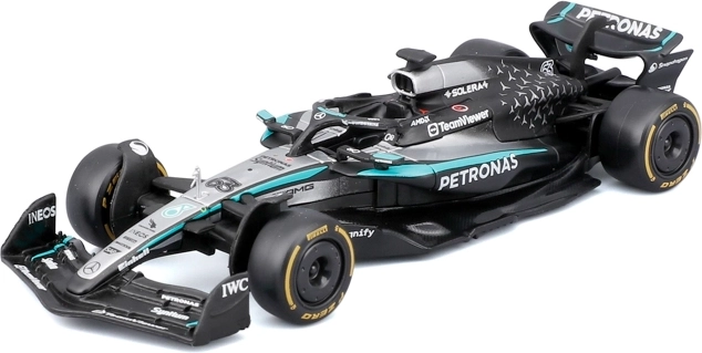 Bburago Forma–1 modell Mercedes-AMG Petronas W16 2025 George Russell 1:43