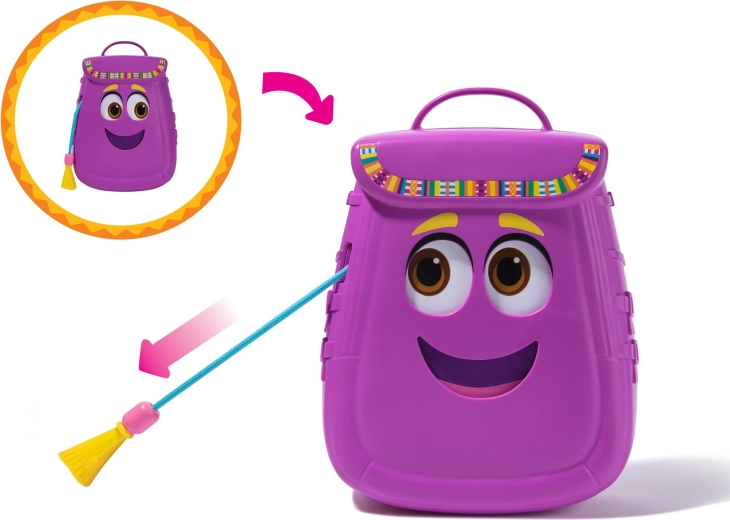 Aranyos hátizsák tárolóhellyel