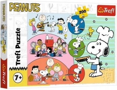 Snoopy és barátai puzzle (200 darabos)