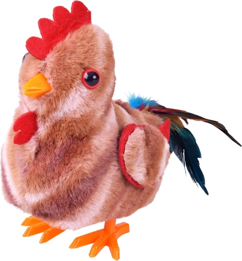 Lépeget és csapkod a szárnyaival