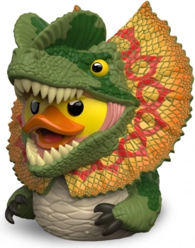 Gyűjtői TUBBZ kacsa – Dilophosaurus a Jurassic Parkból (mini 5,5 cm)