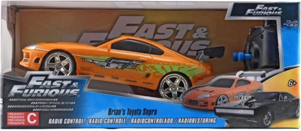 Halálos iramban RC autó Brian Toyota Suprája 1:24
