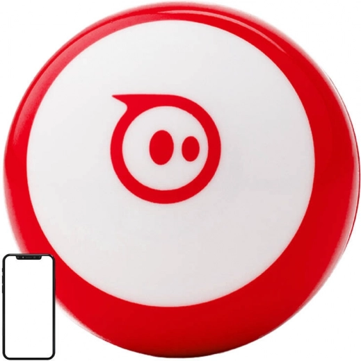 Sphero Mini piros programozható robotgolyó