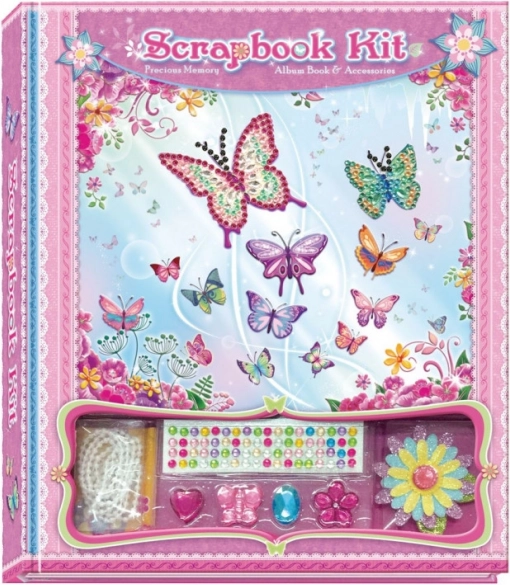 Pecoware scrapbook díszítő szett pillangóval