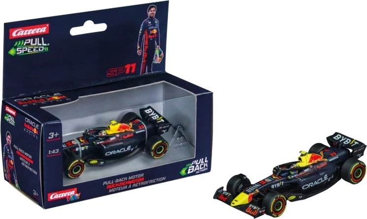Carrera Red Bull Sergio Pérez autómodell 1:43 felhúzható (pull-back) meghajtással