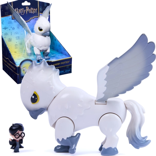 Spin Master Harry Potter Klofan (Buckbeak) hipogriff figura és mini Harry Potter figura - 1 db
