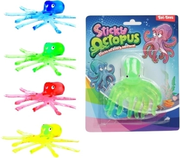 Tapadópolipos – ragacsos játék gyerekeknek