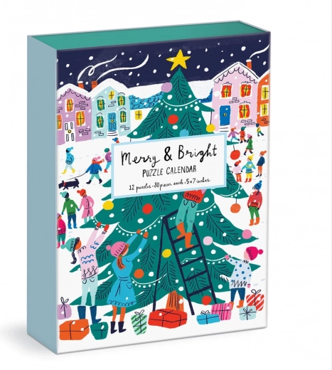 Merry & Bright Puzzle Adventi Naptár