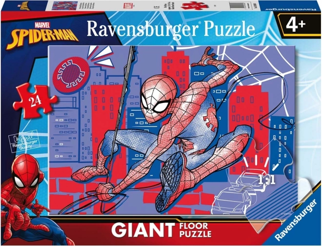 Puzzle 24 db óriás Pókember