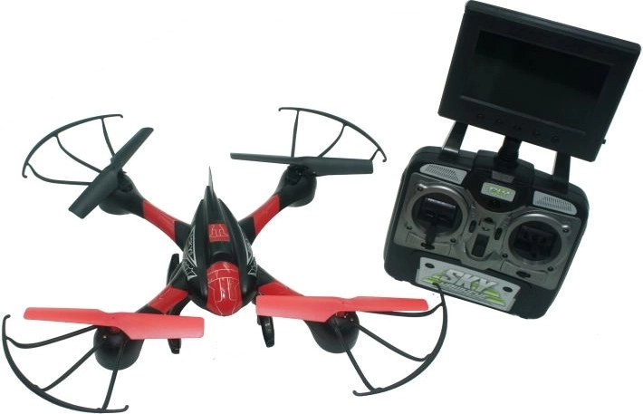 FPV élő átvitel LCD monitoron