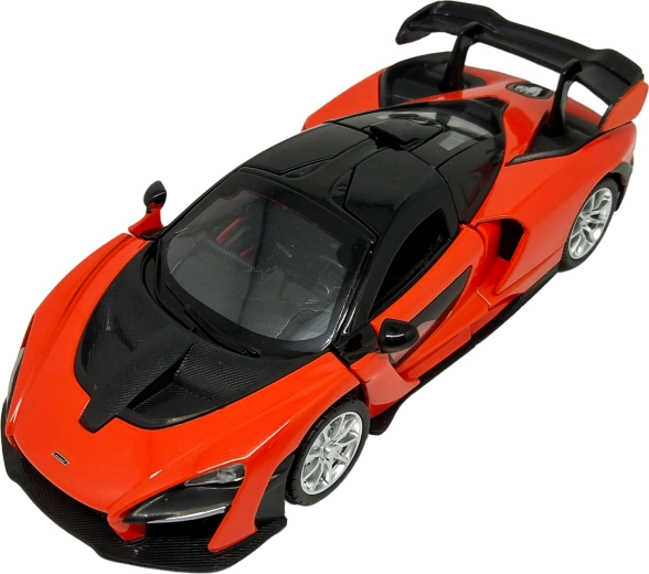 Fém autómodell 1:32 McLaren Senna fénnyel és hanggal