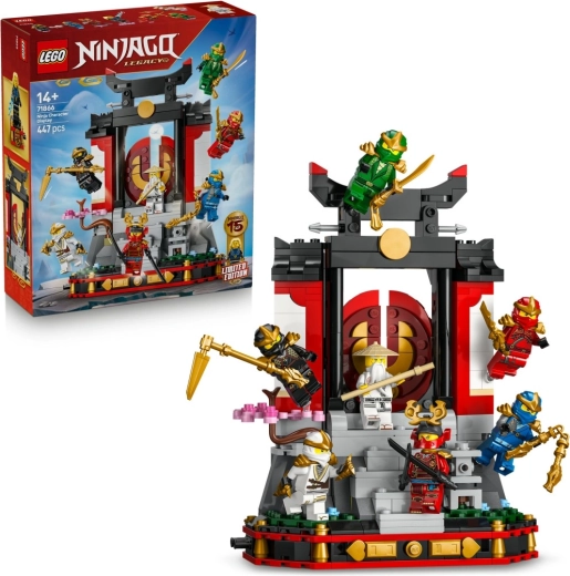LEGO NINJAGO nindzsakolostor kiállítás a 15. évfordulóra