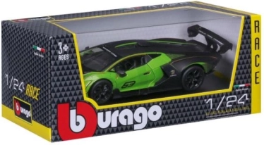 Fém Lamborghini Essenza SCV12 modell 1:24 – Zöld