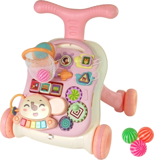 Levehető, tevékenységekkel teli oktatási panel