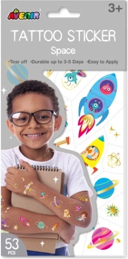 Lemosható tetoválások – Kozmosz