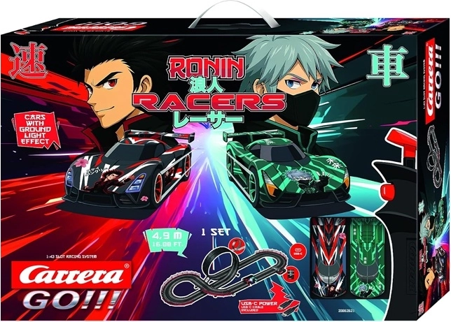 Carrera GO!!! Ronin Racers 4,9 m-es versenypálya