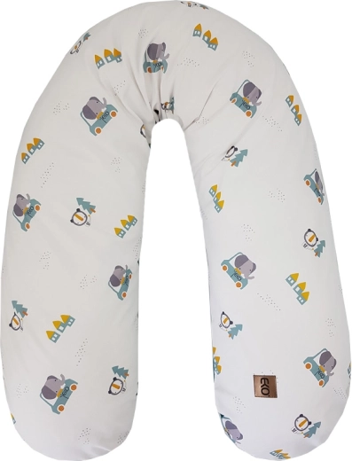 EKO szoptatós és terhespárna velvet Cars 180 cm