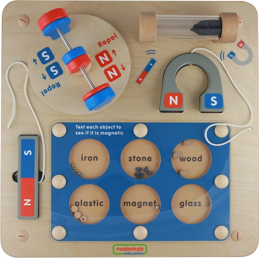 Oktató fali mágneses tábla MASTERKIDZ – Montessori panel