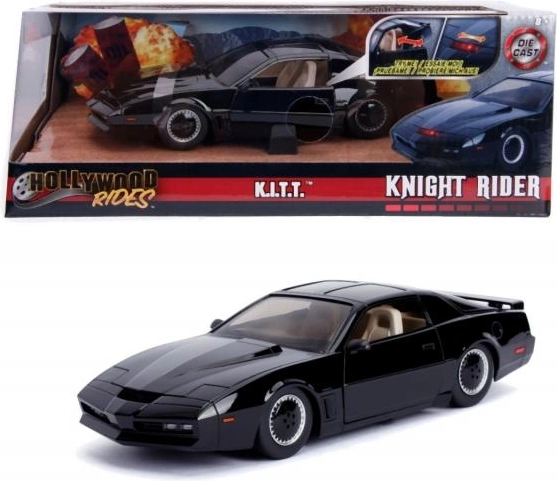 fém autómodell KNIGHT RIDER KITT 1:24