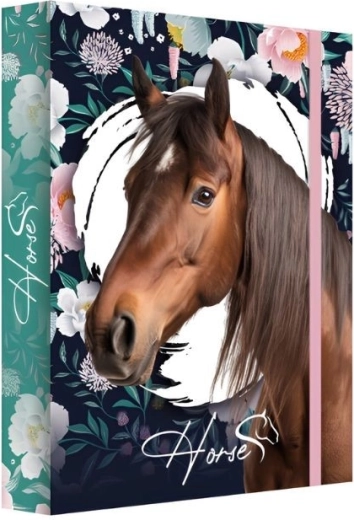 A5-ös füzetbox jumbo max horse – 1 db
