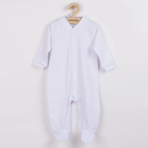 Újszülött pamut overál New Baby Classic fehér