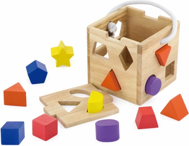 Fa formabedobó kocka alakzatokkal STUDO WOOD