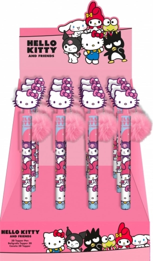 Golyóstoll Hello Kitty topperrel - 1 db