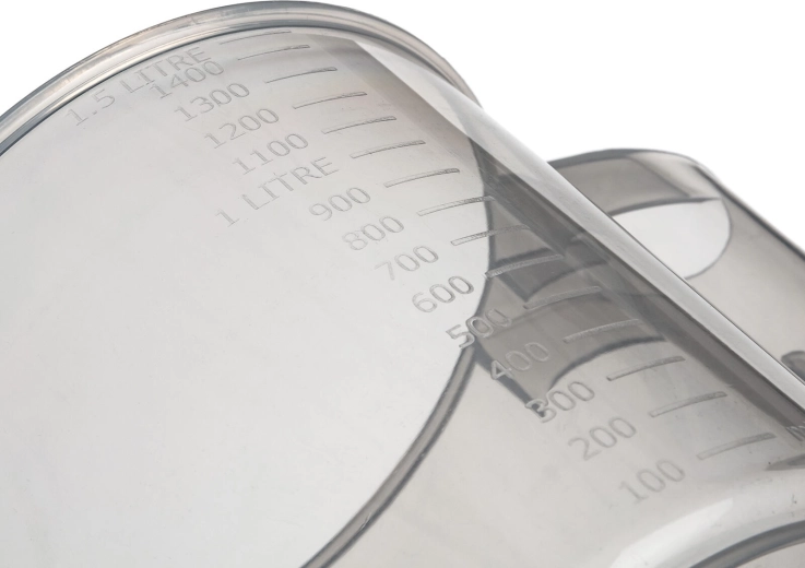 Pontos mérés a jól látható skálának köszönhetően