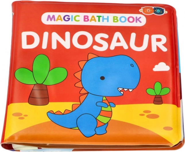 Varázslatos színes fürdőkönyv dinoszauruszokkal