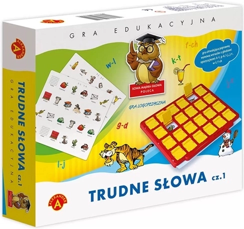 Nehéz szavak 1 – logopédiai játék
