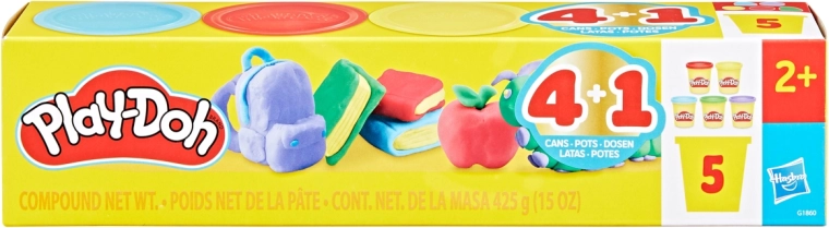 Play-Doh gyurmakészlet 5 tégellyel