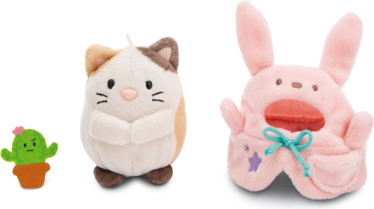 Cuki 3 az 1-ben szett: Angy, Moodi kaktusz és nyuszi jelmez