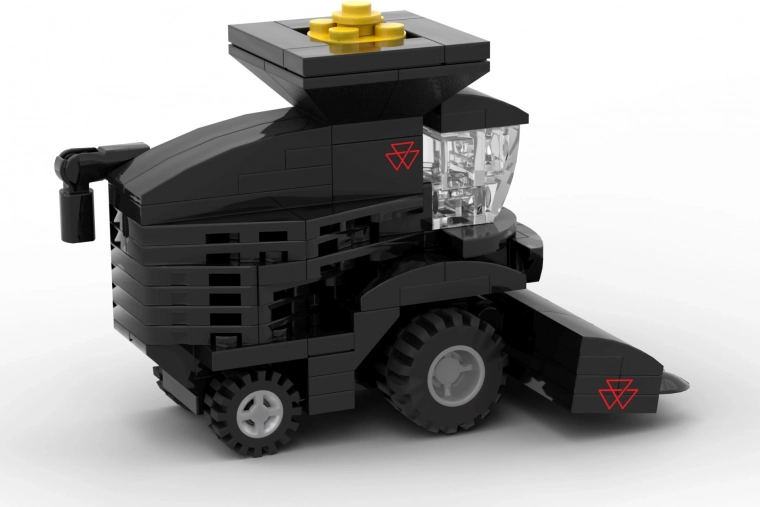 Brixies Plus Massey Ferguson Ideal Mini – kombájn, 111 darab