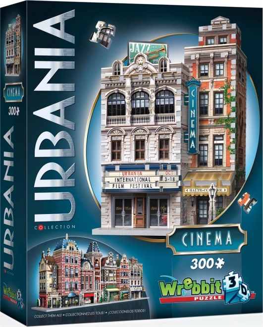 WREBBIT 3D puzzle Urbania: mozi, 300 darab