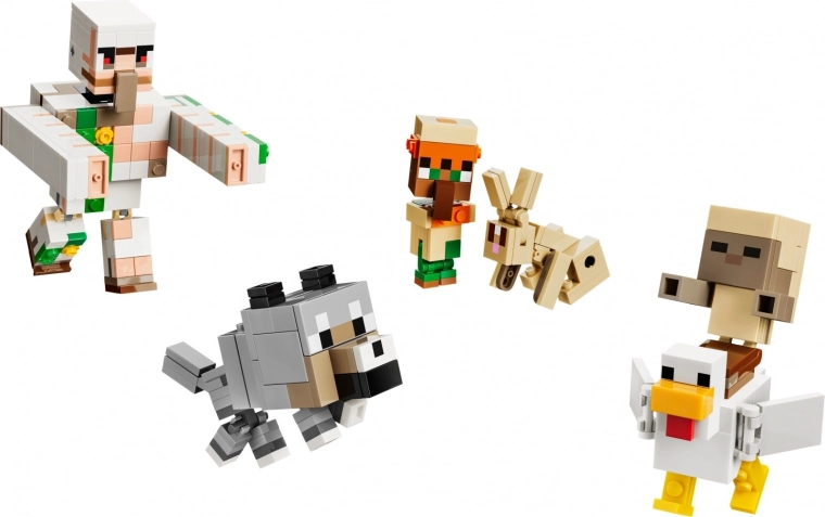 6 mozgatható Minecraft szereplő
