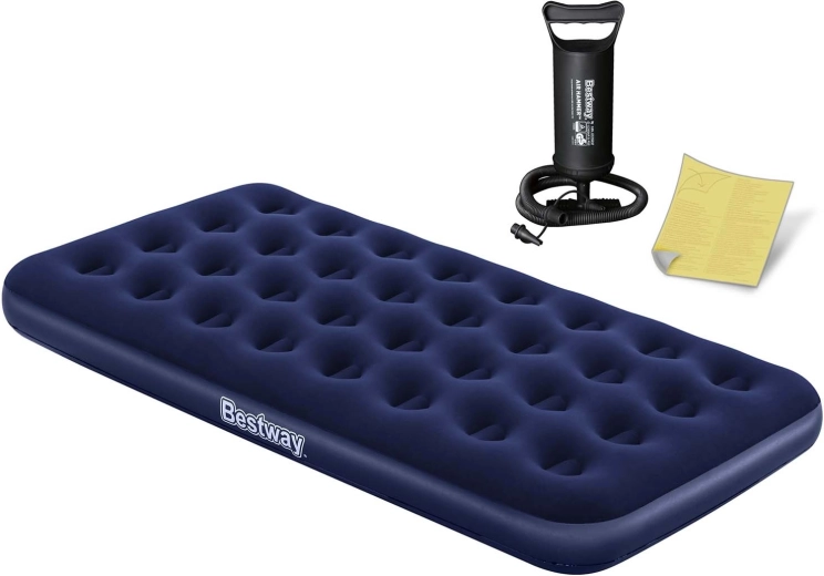 Felfújható matrac 188 × 99 × 22 cm karos pumpával BESTWAY