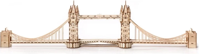 A londoni Tower Bridge részletgazdag modellje