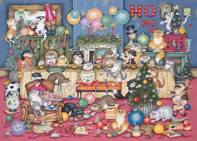 Puzzle Macskák ünnepei 1000 darab