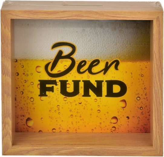 Fa persely Beer Fund 20 × 5 × 20 cm