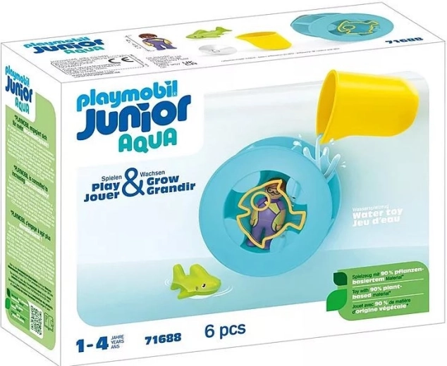 Playmobil Junior Aqua vízimalom kis cápával